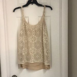Cabi lace tank
